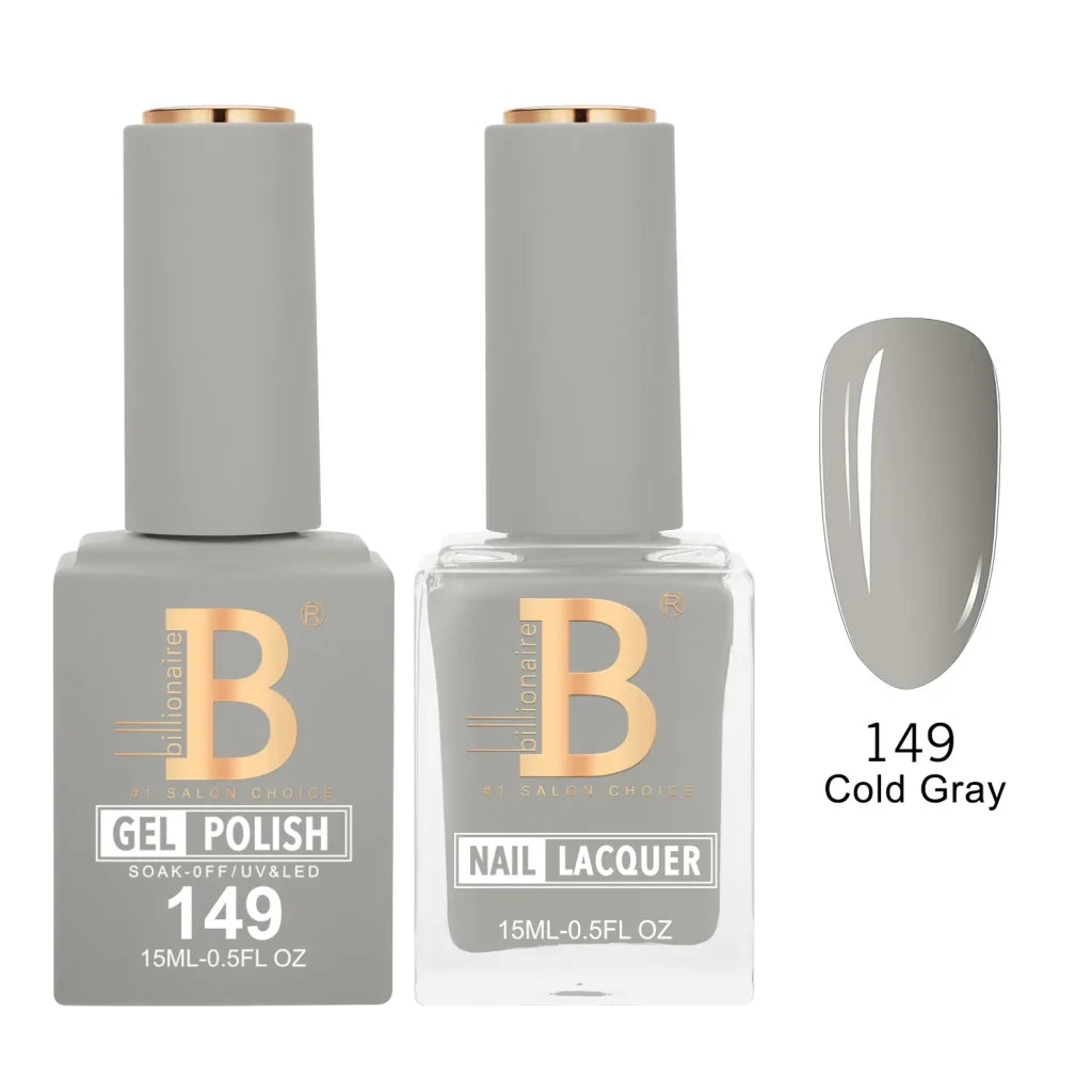 Billionaire Imperial Duo Matching Color Set – #101 - 150 Gel + Lacquer (0.5oz / 15ml)