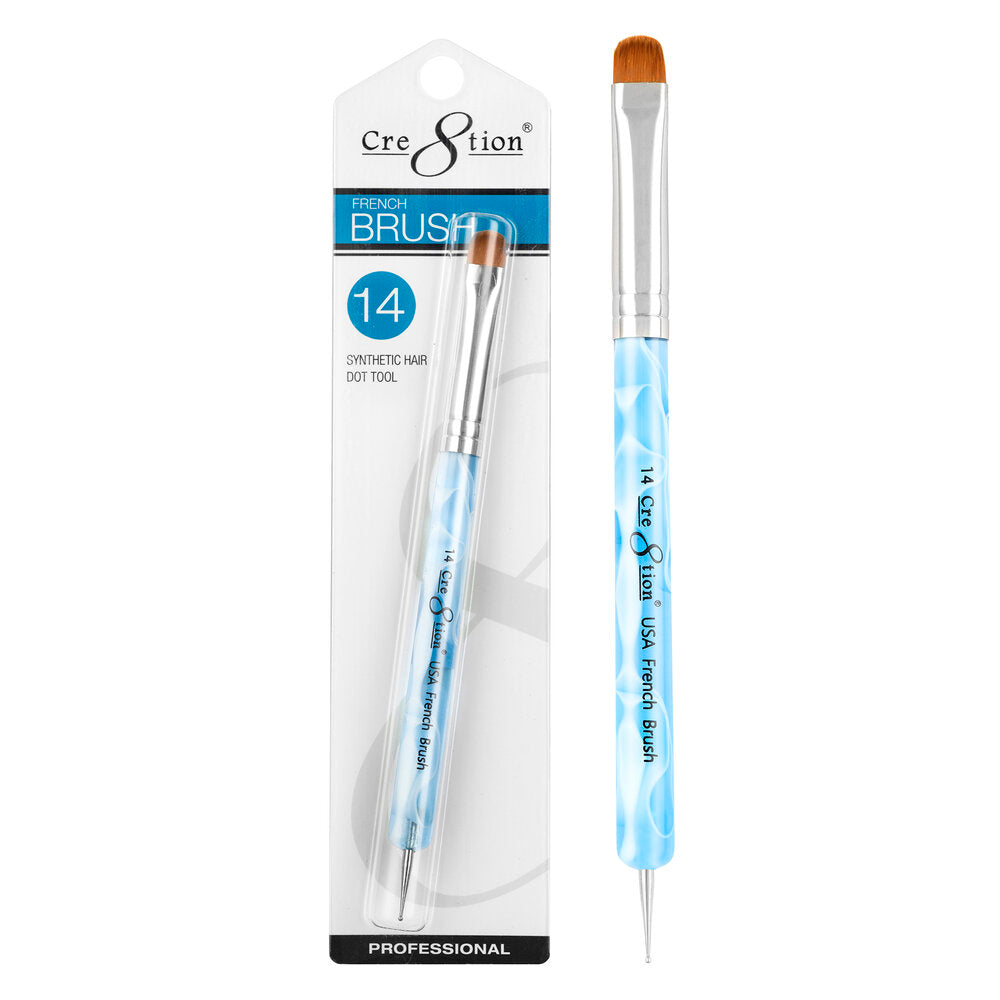 Cre8tion - French Brush with Dot Tool (#10, #12, #14, #16)