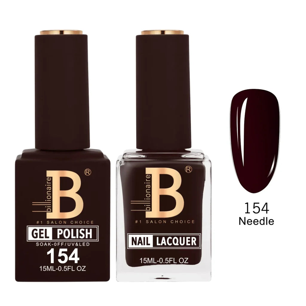 Billionaire Imperial Duo Matching Color Set – #150 - 200 Gel + Lacquer (0.5oz / 15ml)