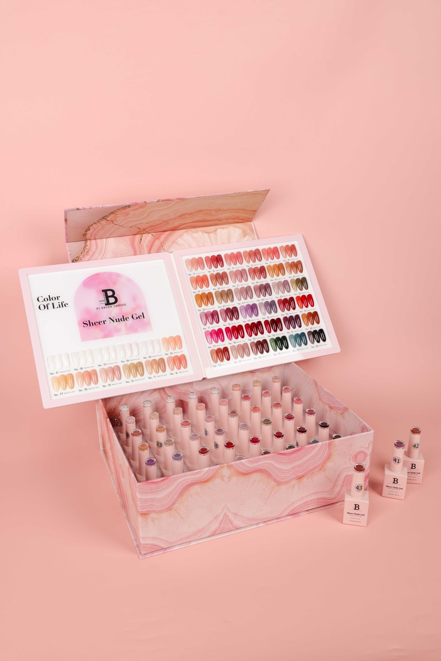 Billionaire - Sheer Nude Gel 48 Colors Collection