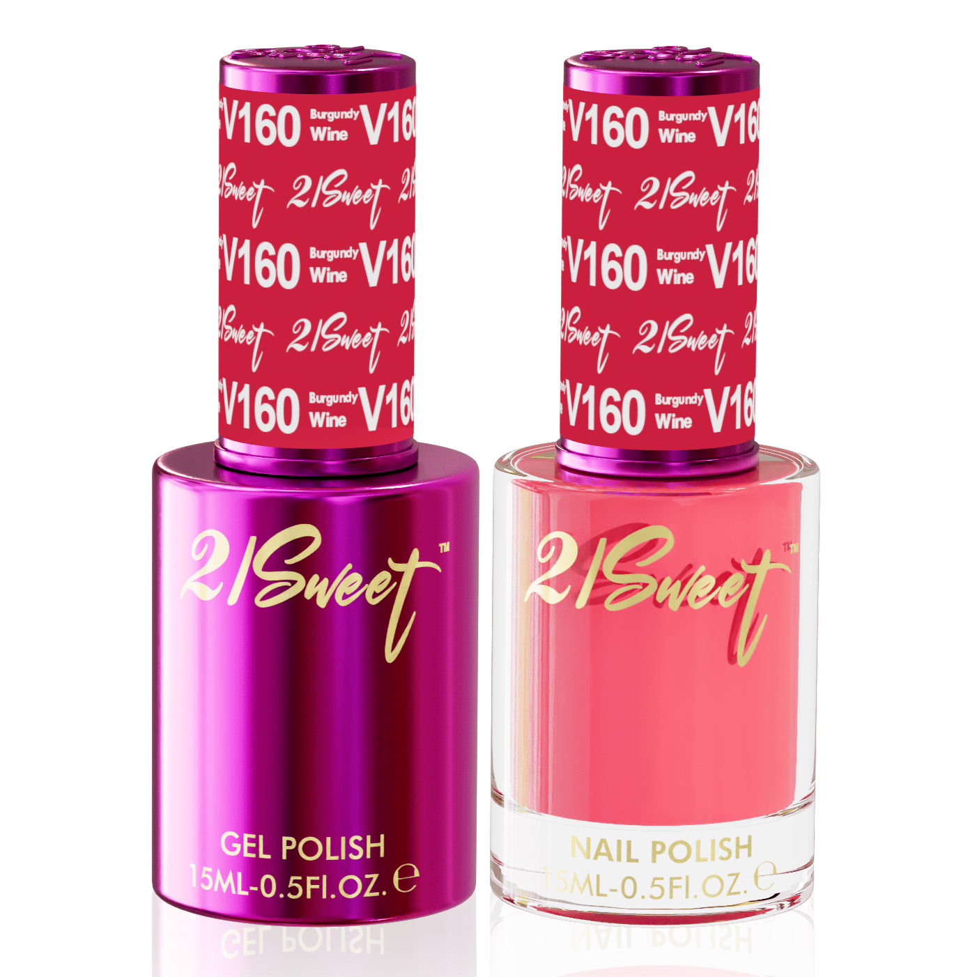21Sweet - Gel & Lacquer Duo (#101 - #200) - NEW 2024
