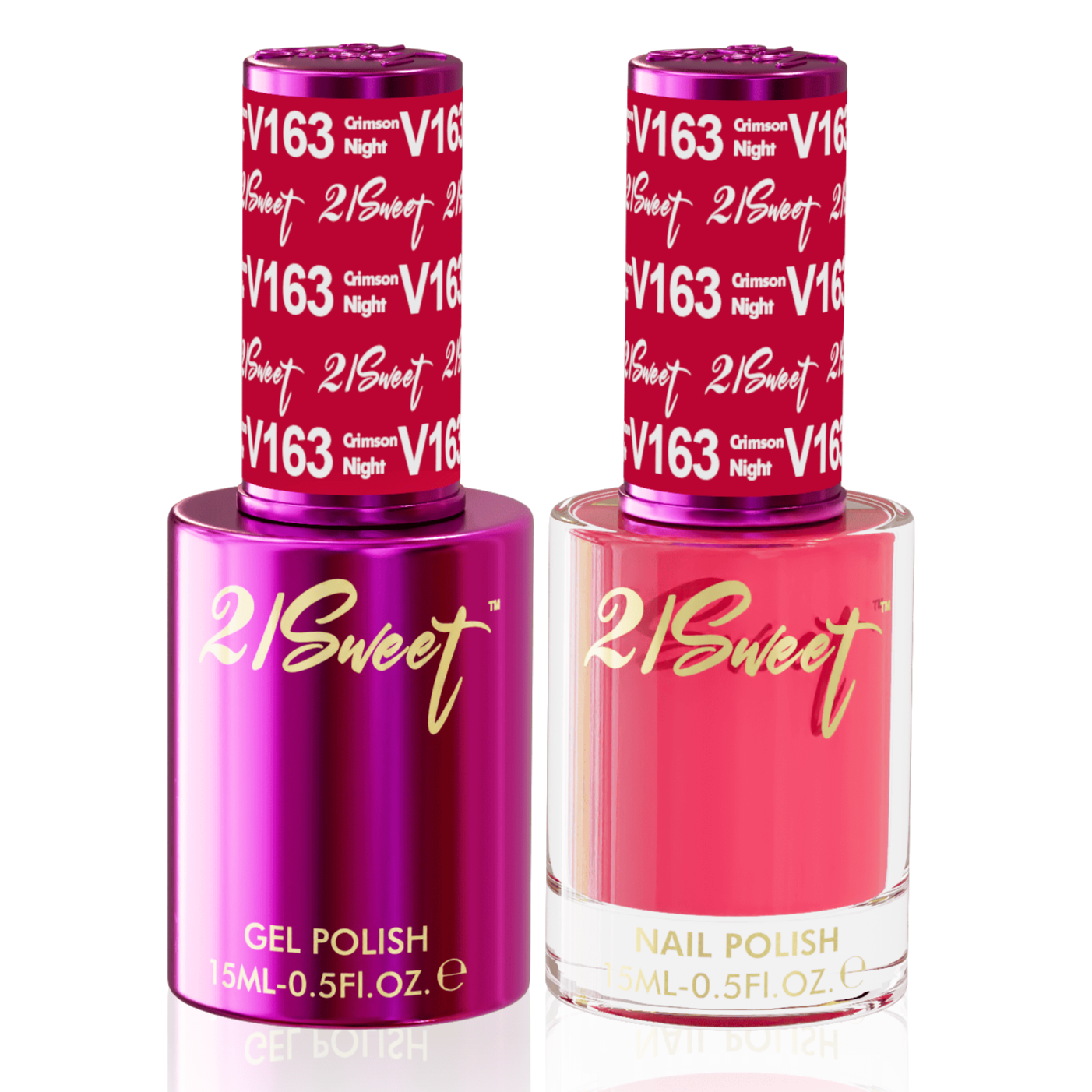 21Sweet - Gel & Lacquer Duo (#101 - #200) - NEW 2024