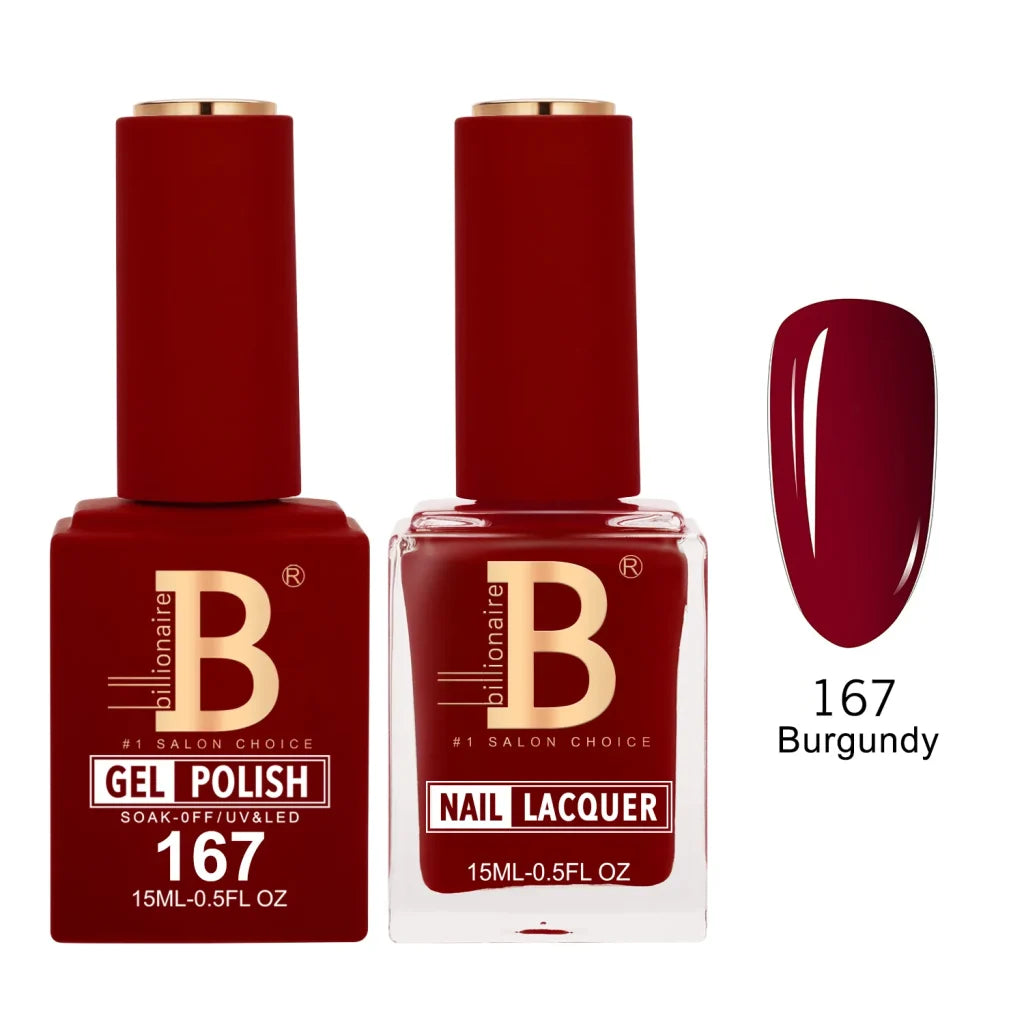 Billionaire Imperial Duo Matching Color Set – #150 - 200 Gel + Lacquer (0.5oz / 15ml)