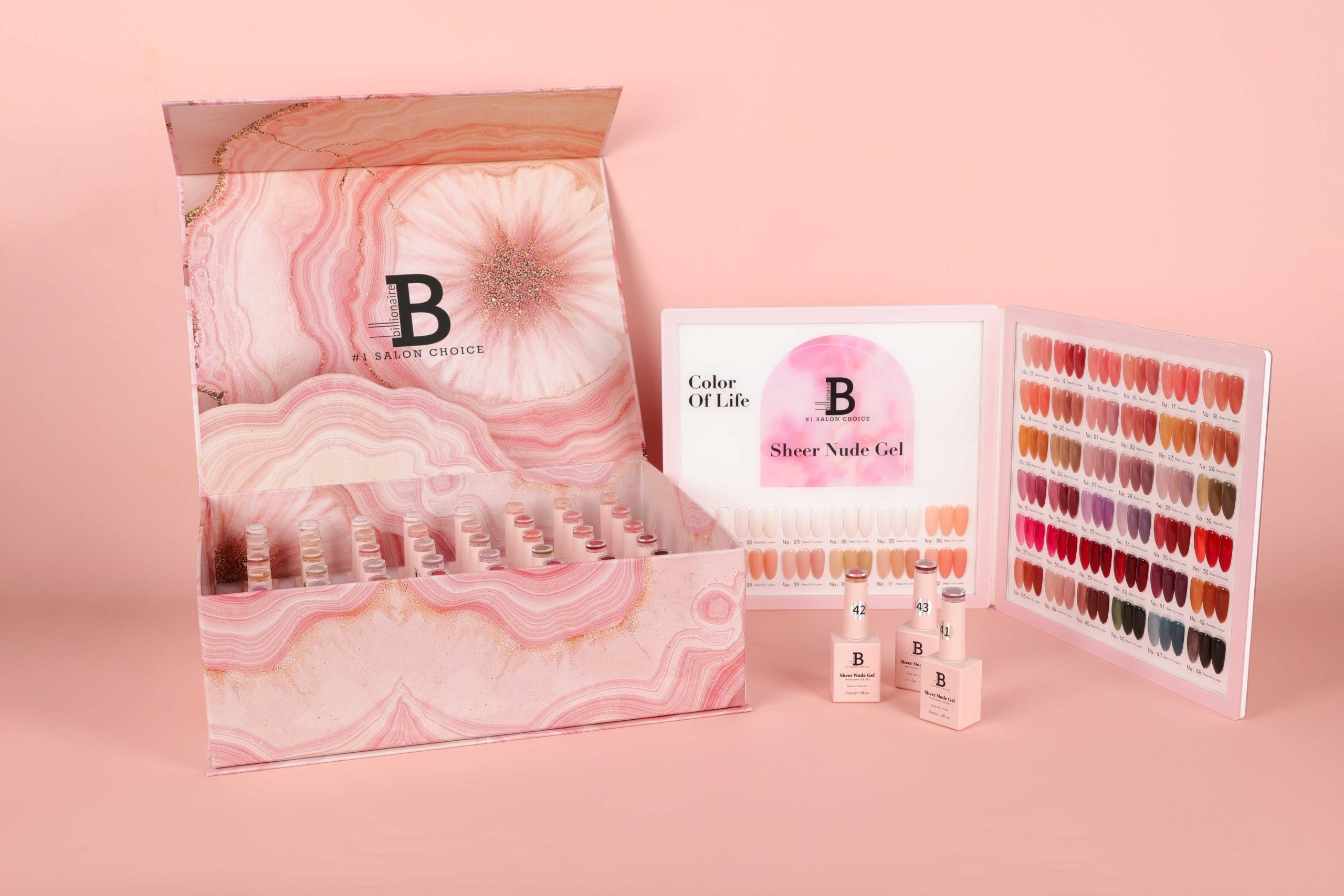 Billionaire - Sheer Nude Gel 48 Colors Collection