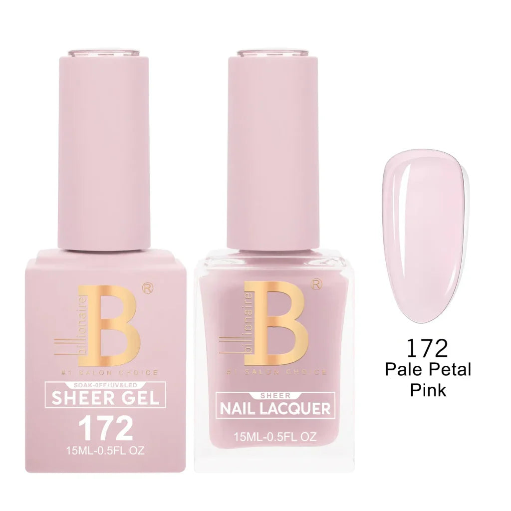 Billionaire Imperial Duo Matching Color Set – #150 - 200 Gel + Lacquer (0.5oz / 15ml)