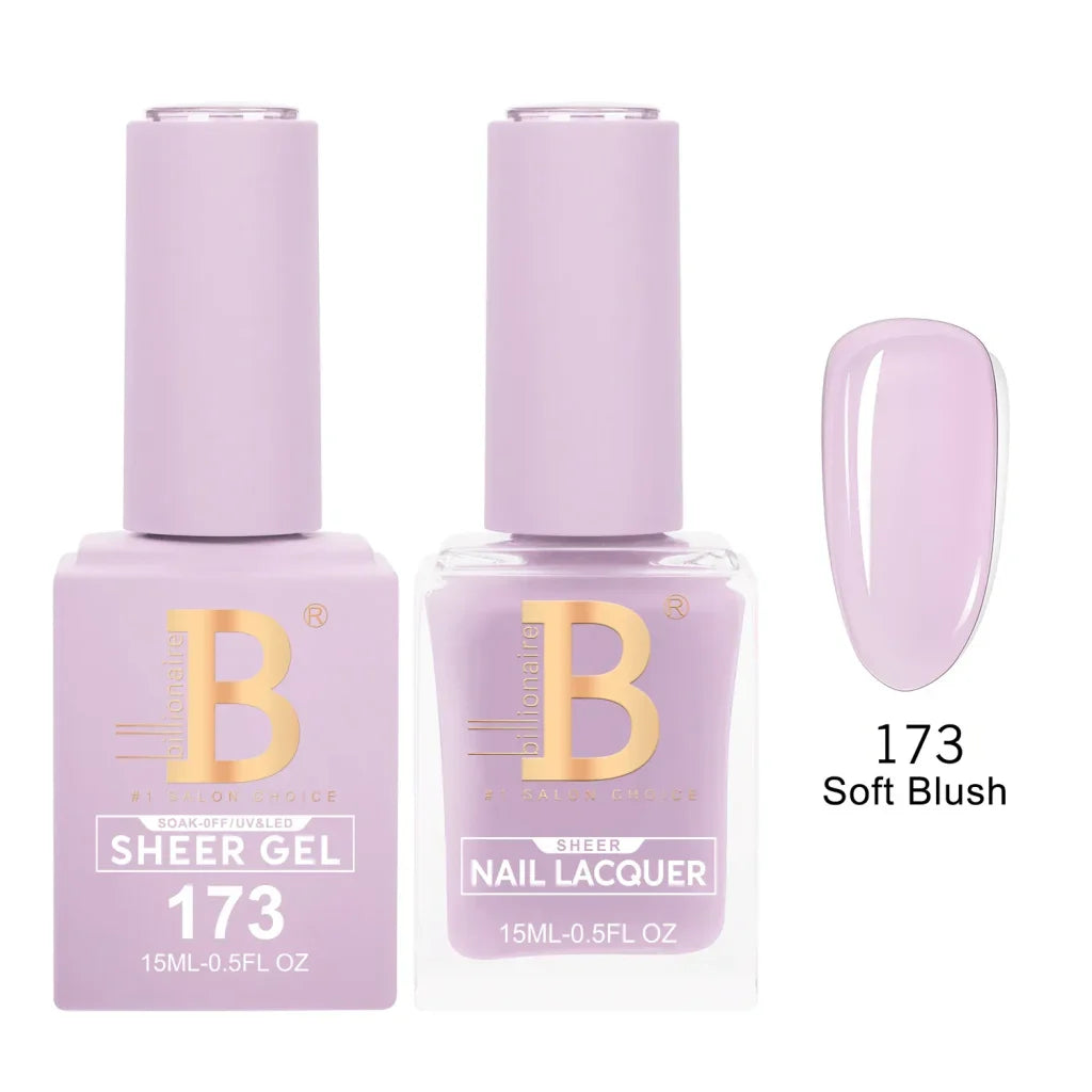 Billionaire Imperial Duo Matching Color Set – #150 - 200 Gel + Lacquer (0.5oz / 15ml)