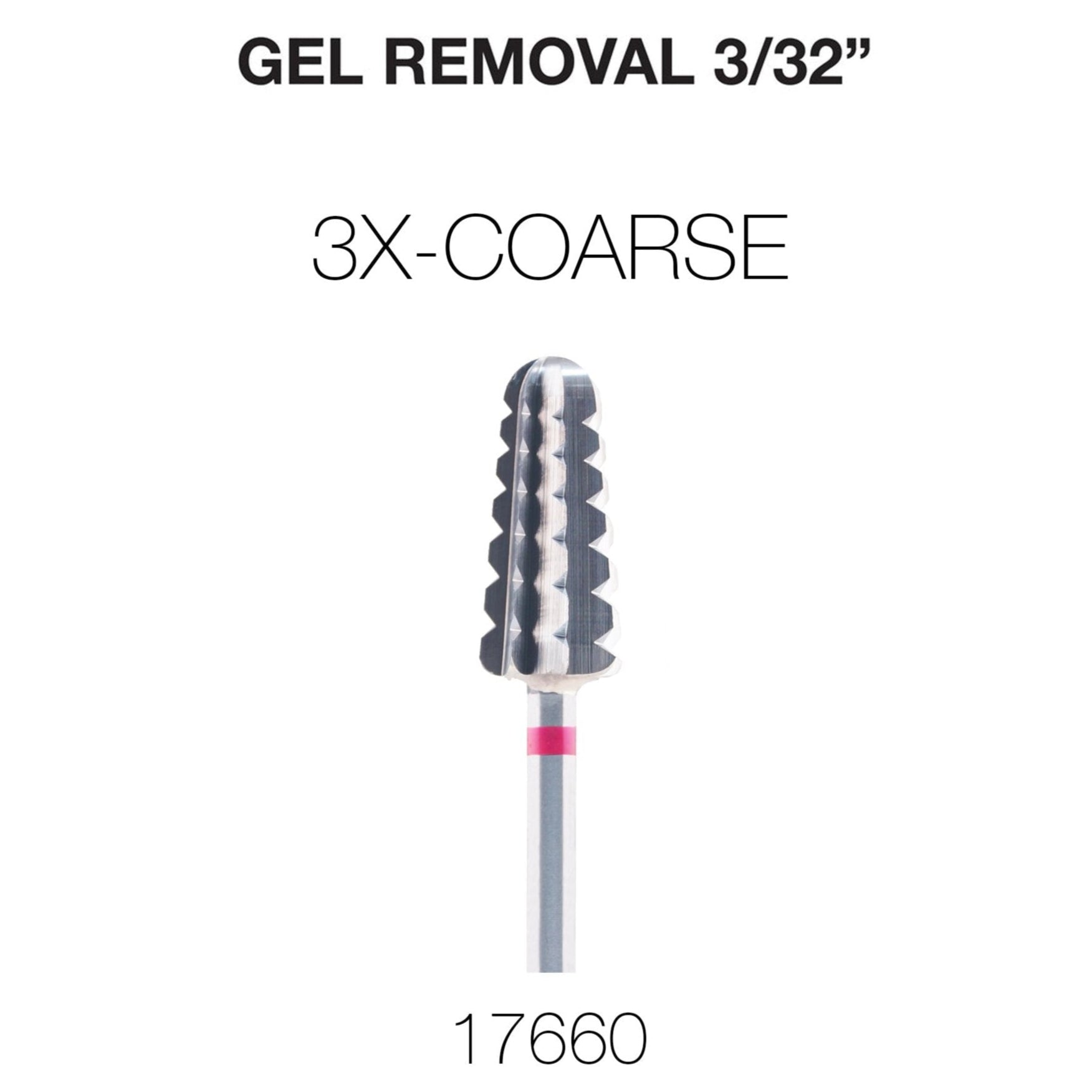Cre8tion - Gel Removal - Nail Filing Bit - 3/32