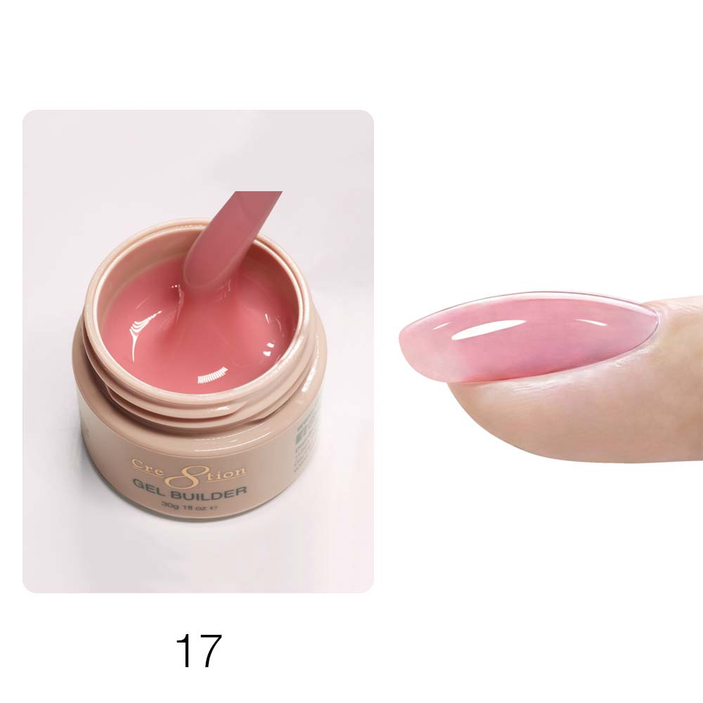 Cre8tion Overlay Builder Gel, Hema Free, Low Heat  1oz  #17