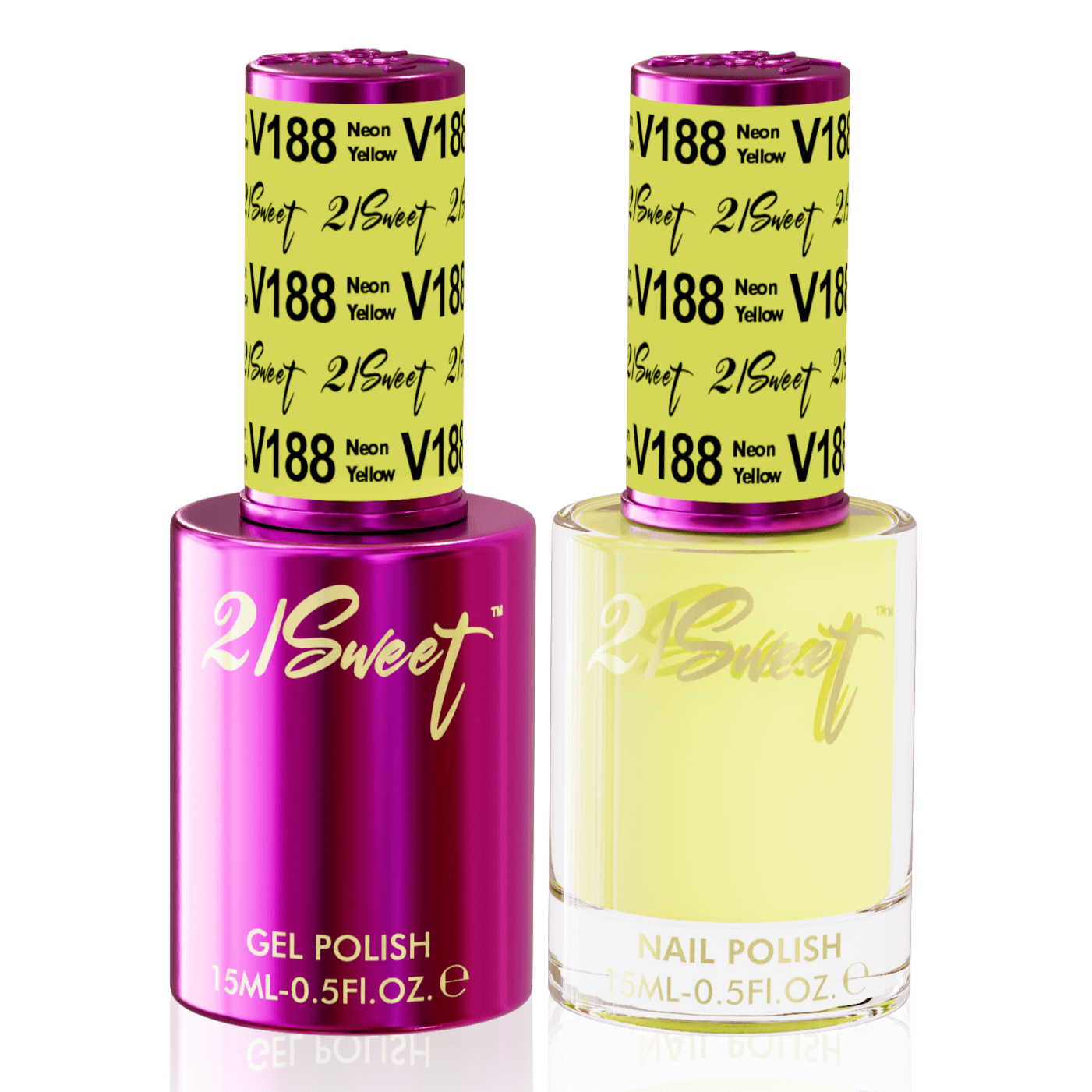21Sweet - Gel & Lacquer Duo (#101 - #200) - NEW 2024