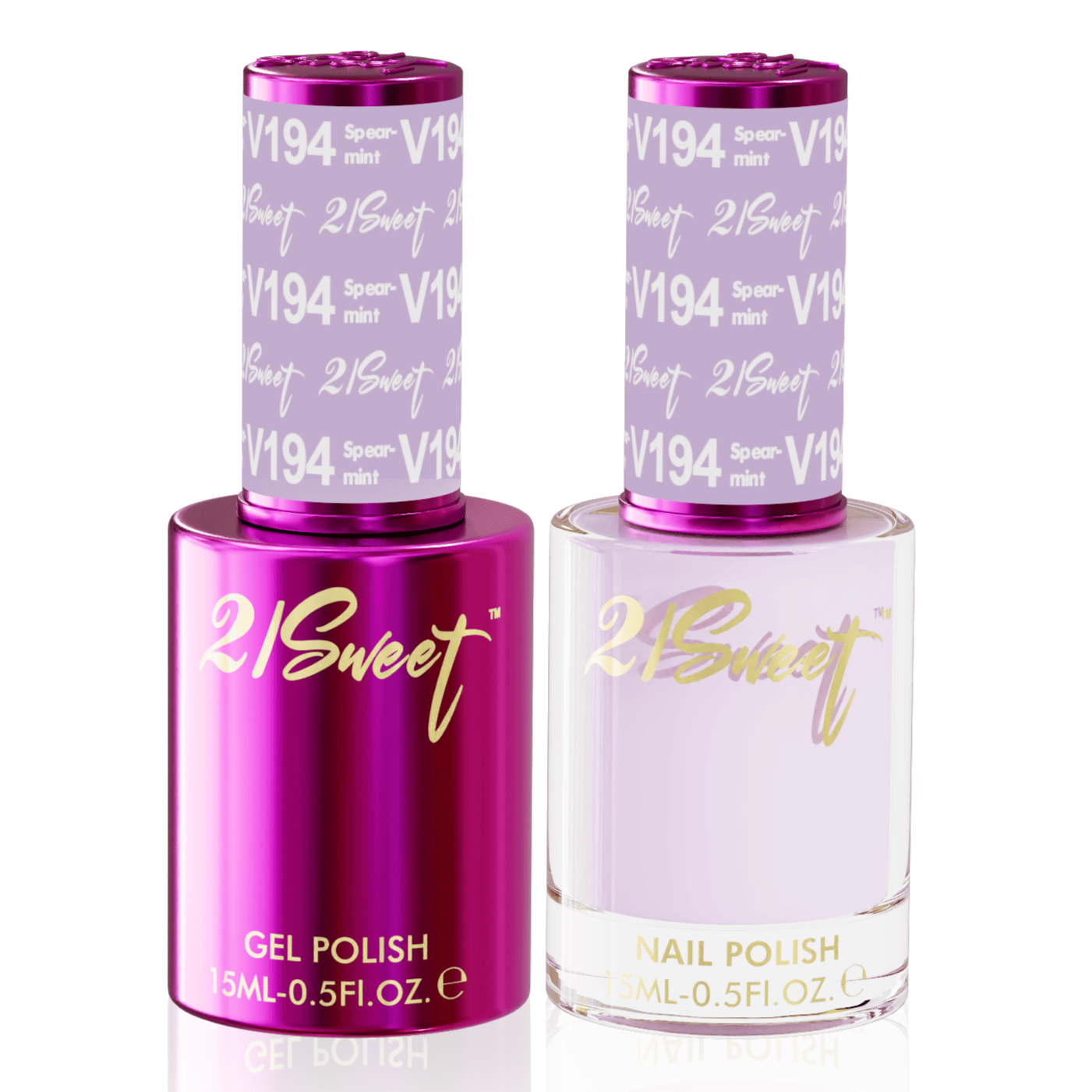 21Sweet - Gel & Lacquer Duo (#101 - #200) - NEW 2024