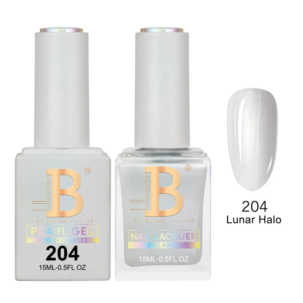 Billionaire Imperial Duo Matching Color Set – #201 - 256 Gel + Lacquer (0.5oz / 15ml)