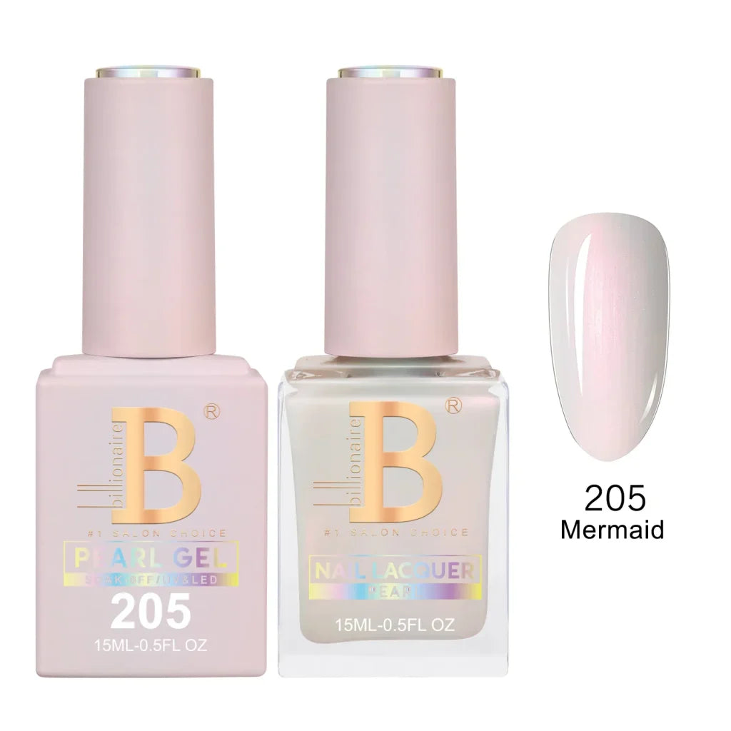 Billionaire Imperial Duo Matching Color Set – #201 - 256 Gel + Lacquer (0.5oz / 15ml)