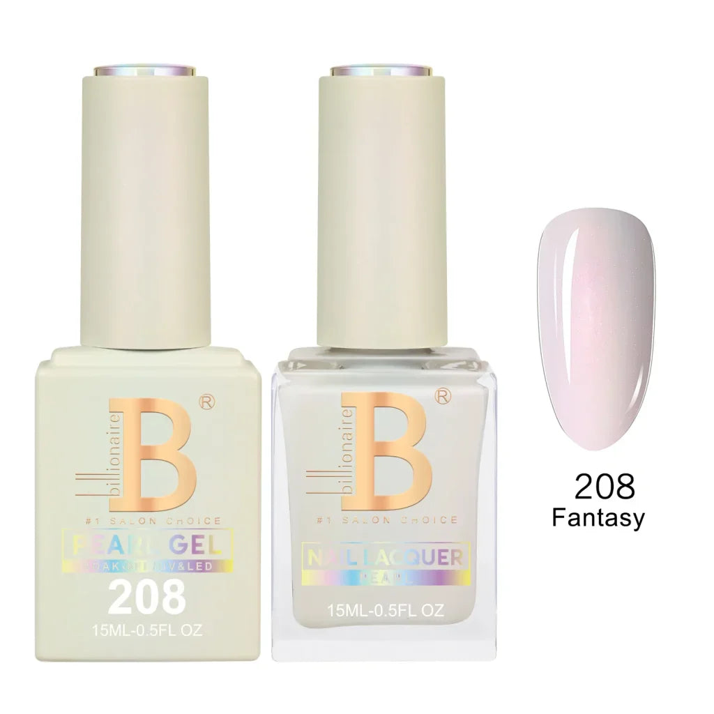 Billionaire Imperial Duo Matching Color Set – #201 - 256 Gel + Lacquer (0.5oz / 15ml)