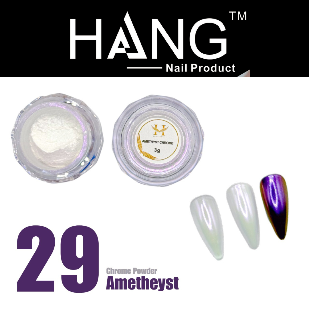 Hang New Collection Chrome Effects 12 Color - Leading Fashion w/ Color Display #25 - #36