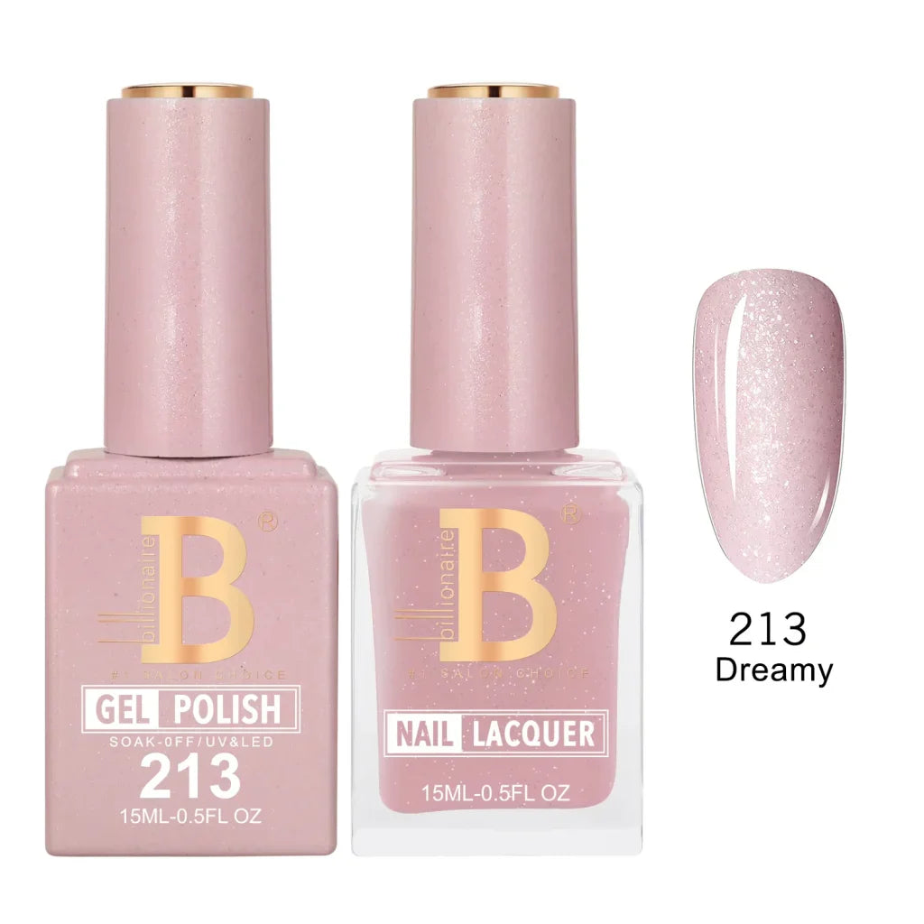 Billionaire Imperial Duo Matching Color Set – #201 - 256 Gel + Lacquer (0.5oz / 15ml)
