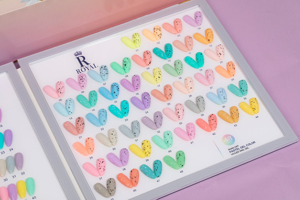 Royal 2in1 PASTEL COLLECTION 48 Color / Free Color Book