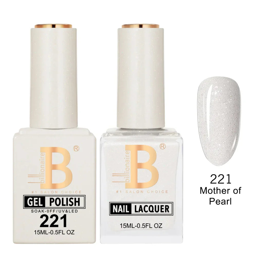 Billionaire Imperial Duo Matching Color Set – #201 - 256 Gel + Lacquer (0.5oz / 15ml)