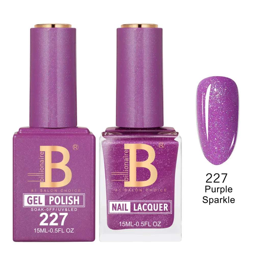 Billionaire Imperial Duo Matching Color Set – #201 - 256 Gel + Lacquer (0.5oz / 15ml)