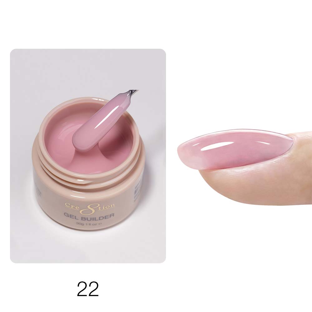 Cre8tion Overlay/Builder Gel in Jar 1oz - Hema Free/TPO Free - Low Heat - 22
