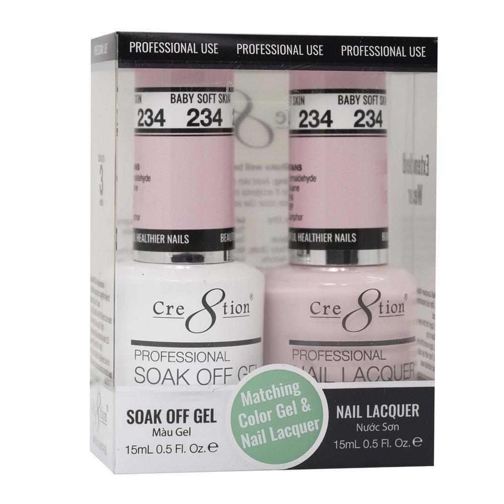 Cre8tion - Gel & Lacquer Solid Duo (#217 - #288)