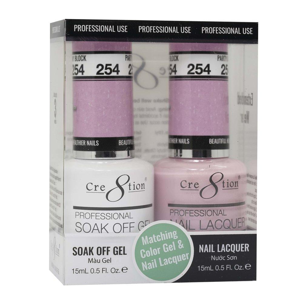 Cre8tion - Gel & Lacquer Solid Duo (#217 - #288)