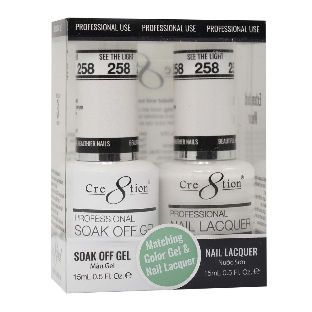 Cre8tion - Gel & Lacquer Solid Duo (#217 - #288)