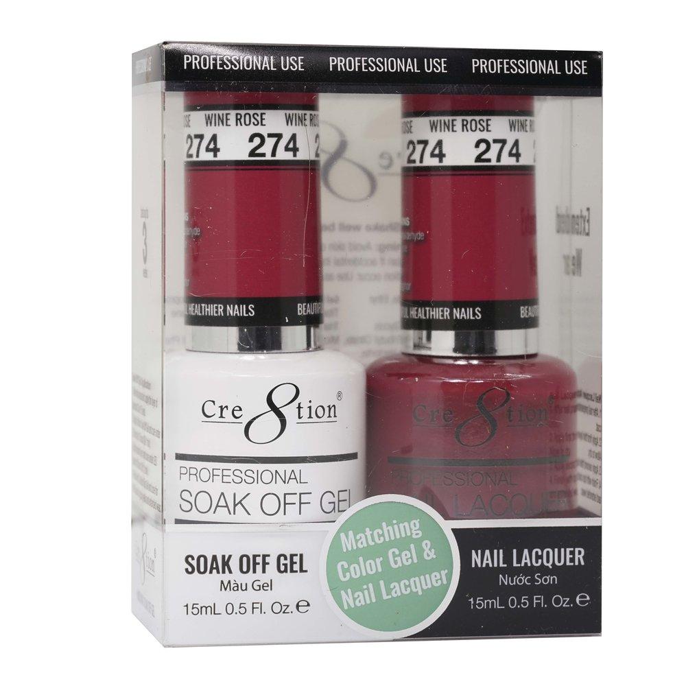 Cre8tion - Gel & Lacquer Solid Duo (#217 - #288)