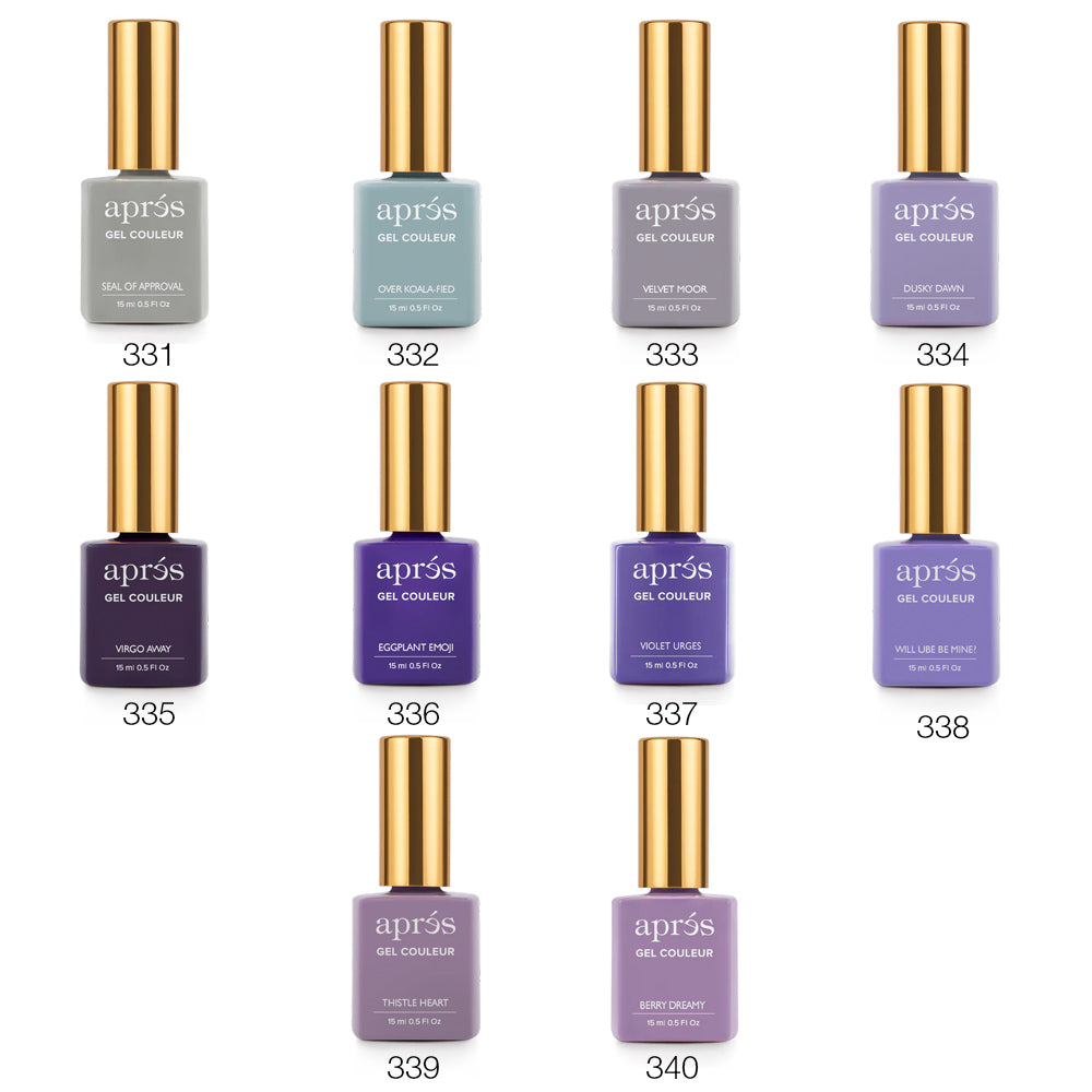 Apres - Gel Couleur (#331 - #340)