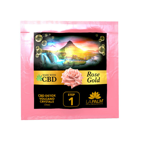 Volcano - Pedicure Deluxe 5in1 (Case 36 Boxes) - Rose Gold