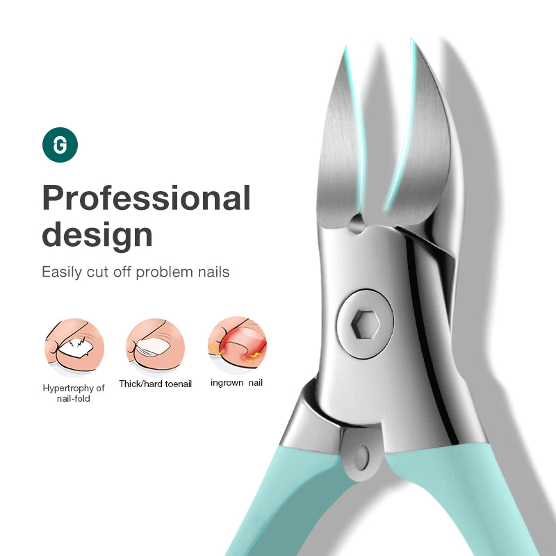 Nail Clippers Nail Cutter Stainless Steel Pedicure Tools