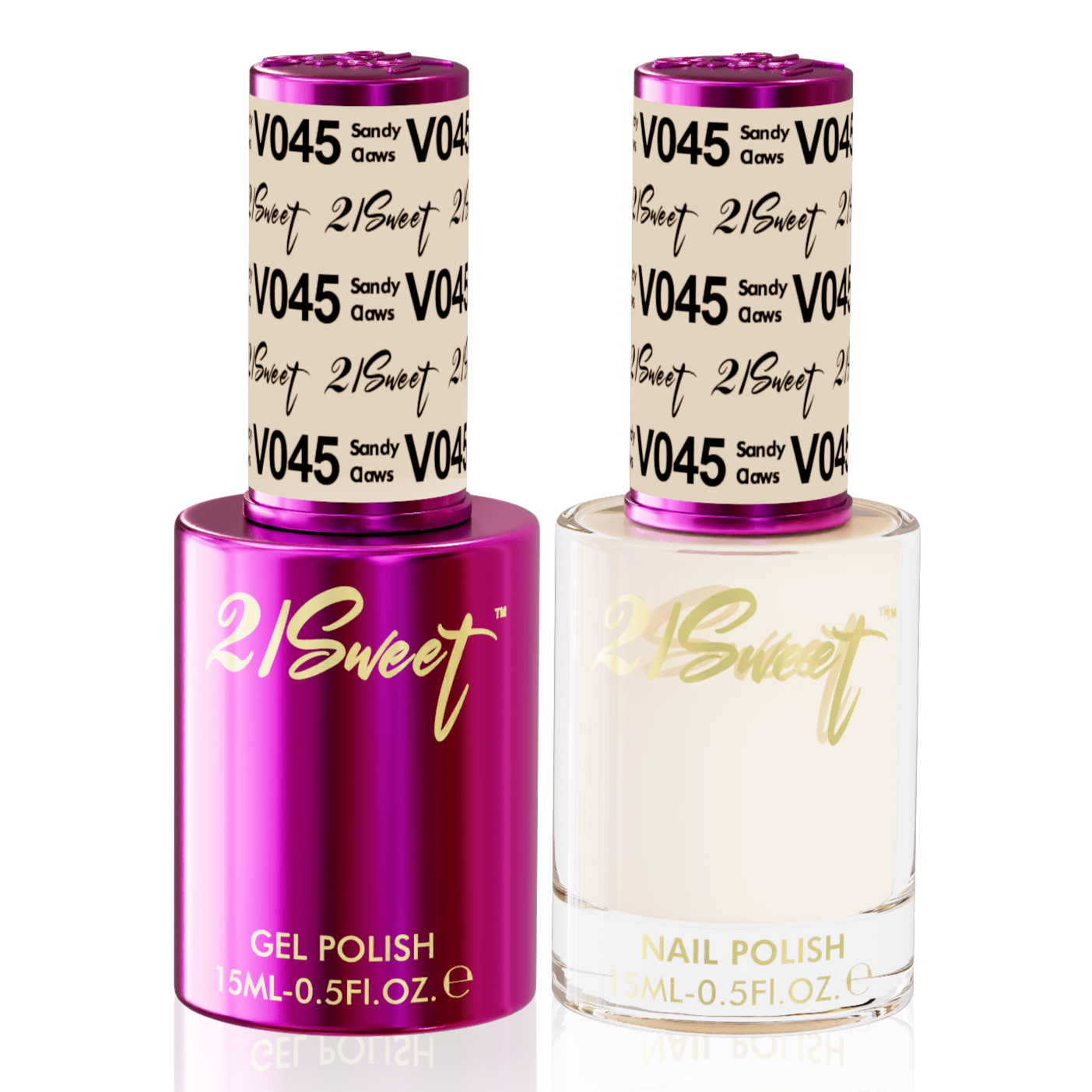 21Sweet - Gel & Lacquer Duo (#01 - #100) - NEW 2024