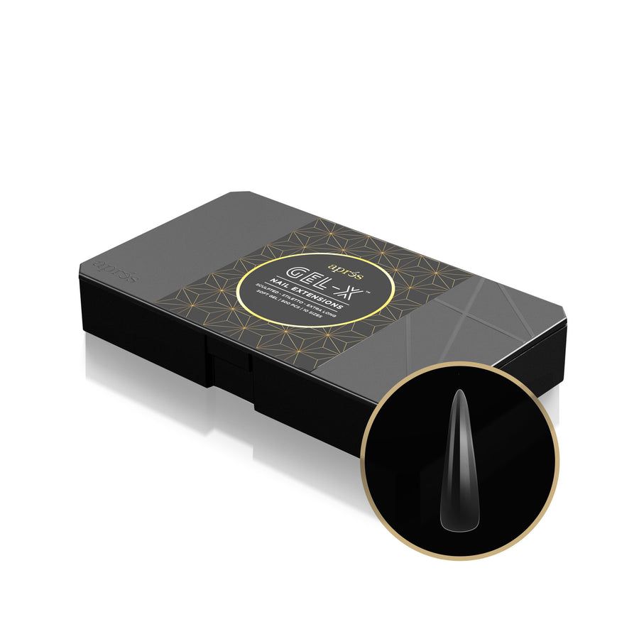 Apres - Gel X Tips Box - Sculpted Almond (S, M, L, XL)