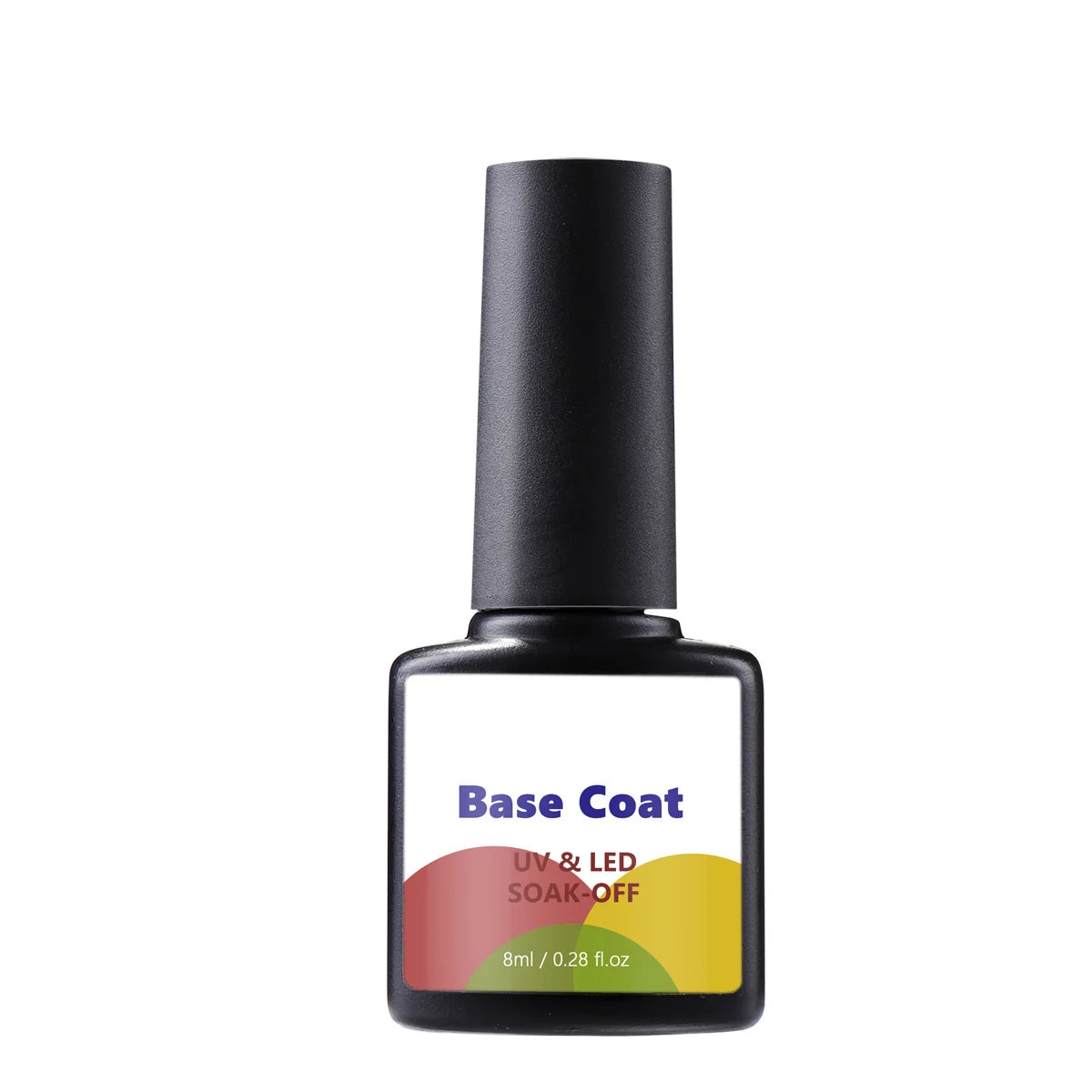 Base Top Coat Gel Nail Polish 0.28 Fl.Oz Transparent/Matt Soak off UV Gel No Wipe Top Coat Long Lasting Gel Lacquer Nail Art
