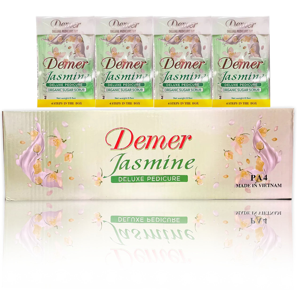 Demer - Pedicure Deluxe 4in1 (Case 60 Boxes) - Jasmine