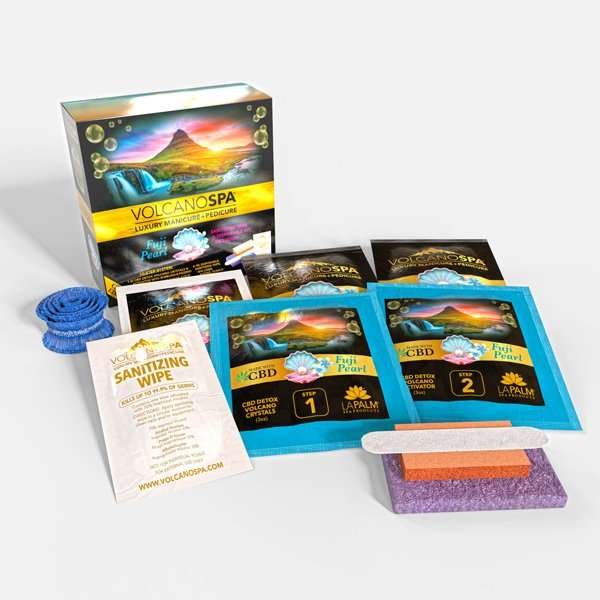 Volcano - Pedicure Deluxe 5in1 (Case 36 Boxes) - Fuji Pearl