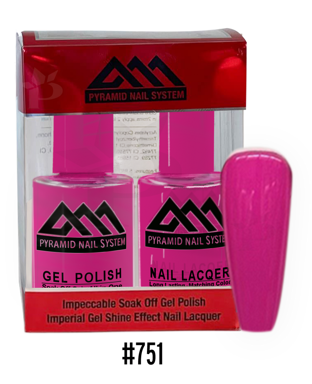 Pyramid - Gel & Polish Duo (#701 - #772) - NEW 2024