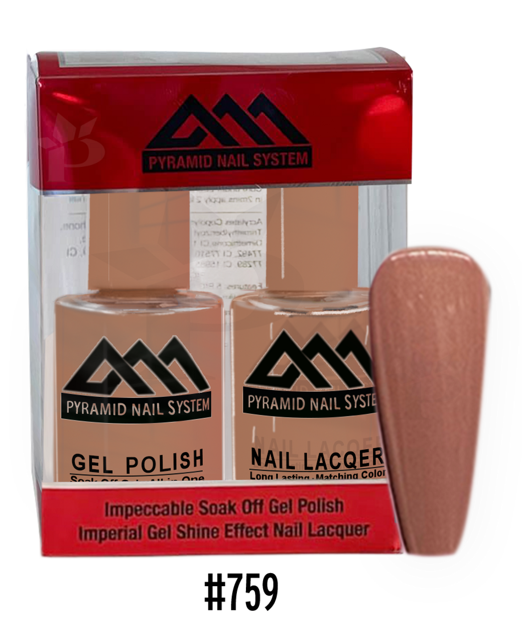 Pyramid - Gel & Polish Duo (#701 - #772) - NEW 2024