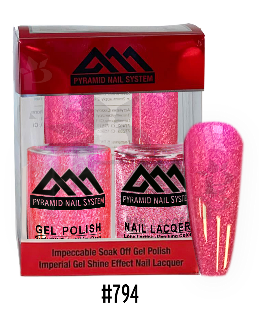 Pyramid - Gel & Lacquer Duo (#773 - #844) - NEW 2024