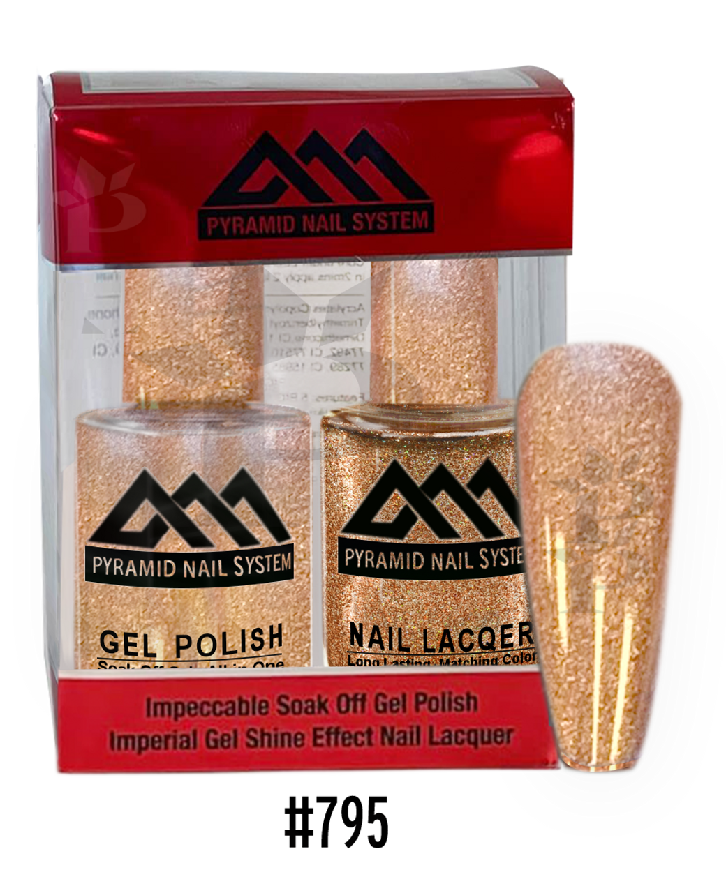 Pyramid - Gel & Lacquer Duo (#773 - #844) - NEW 2024