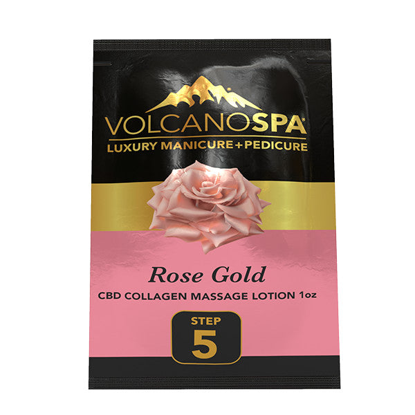 Volcano - Pedicure Deluxe 5in1 (Case 36 Boxes) - Rose Gold
