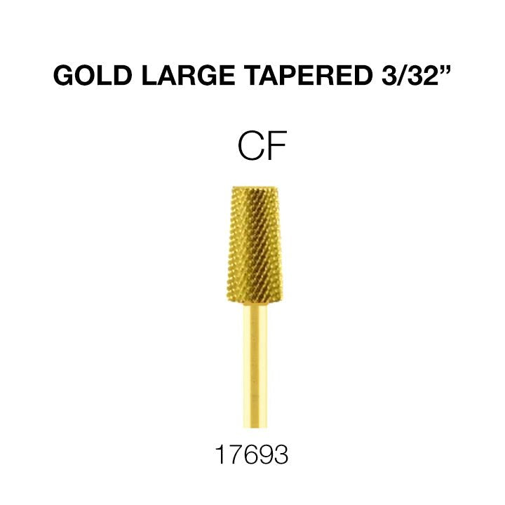 Cre8tion - Gold Carbide - Large Tapered - 3/32