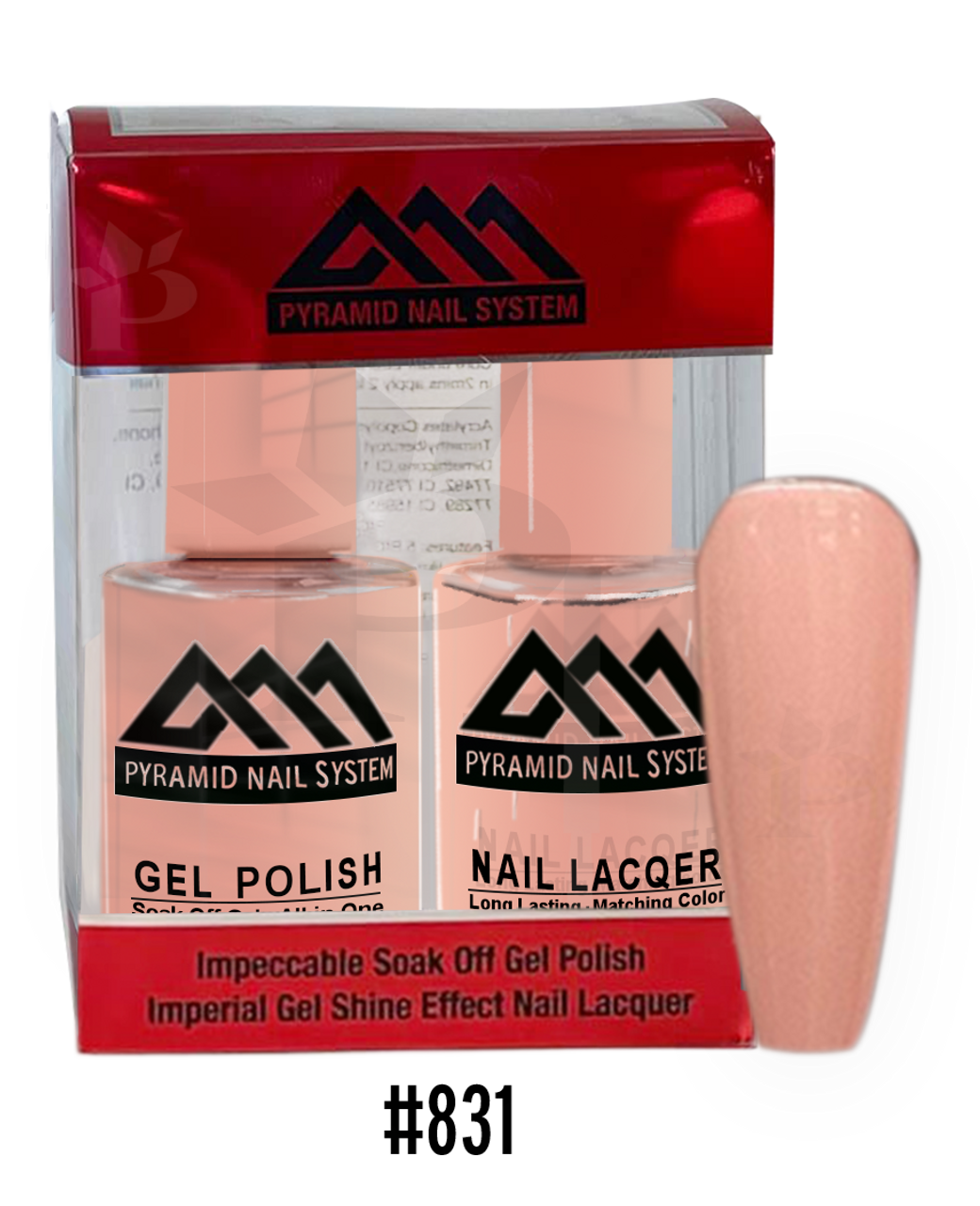 Pyramid - Gel & Lacquer Duo (#773 - #844) - NEW 2024