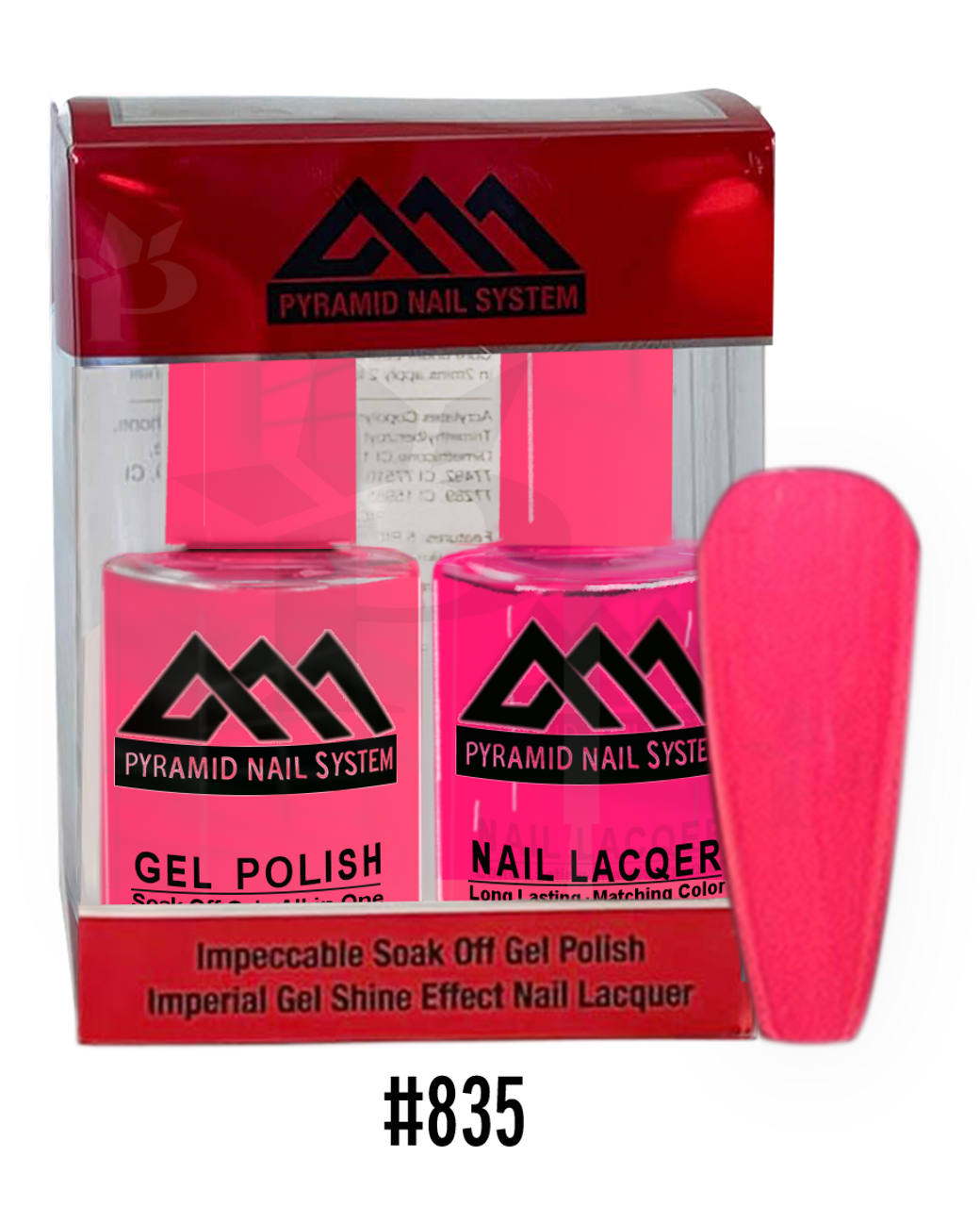 Pyramid - Gel & Lacquer Duo (#773 - #844) - NEW 2024