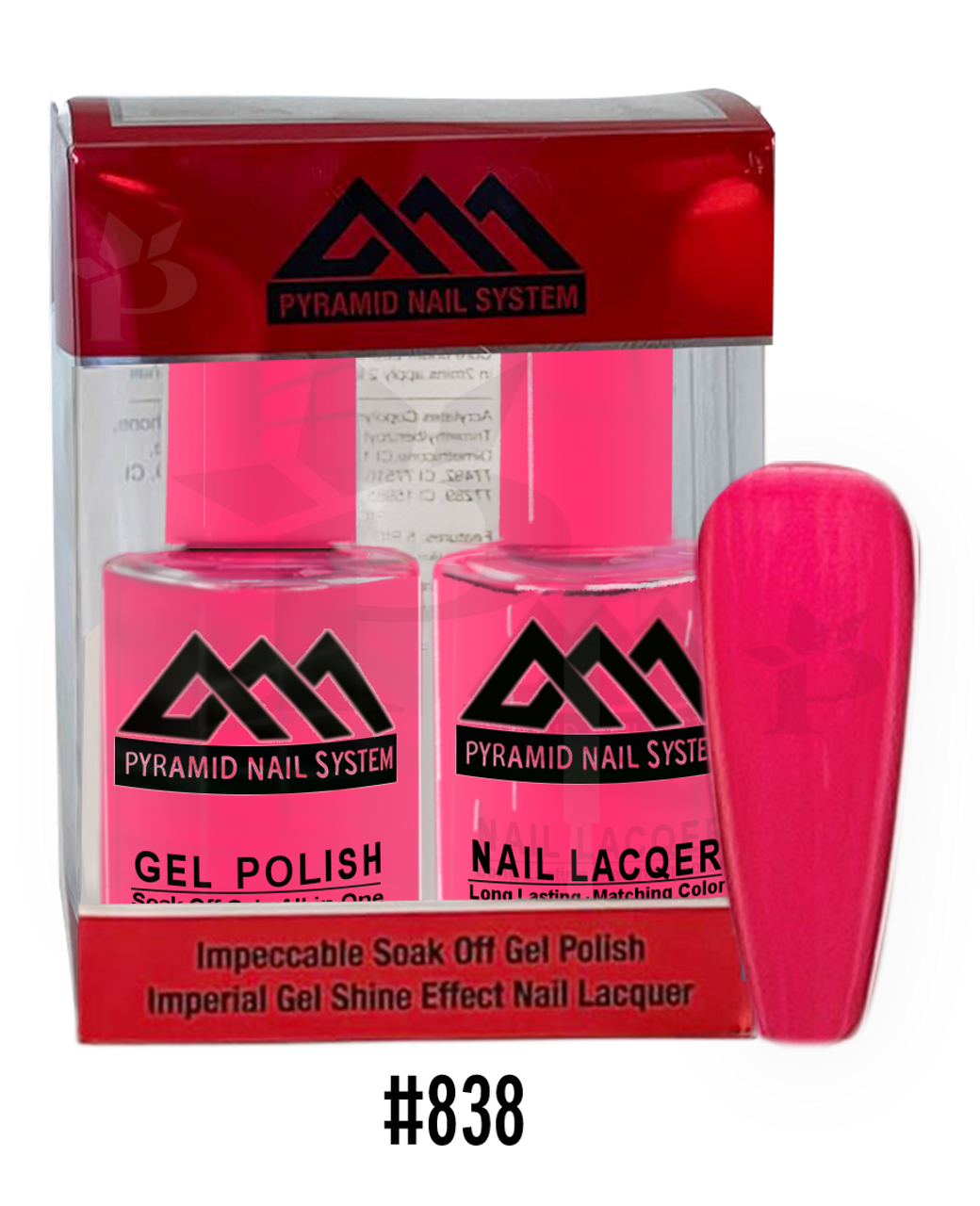 Pyramid - Gel & Lacquer Duo (#773 - #844) - NEW 2024