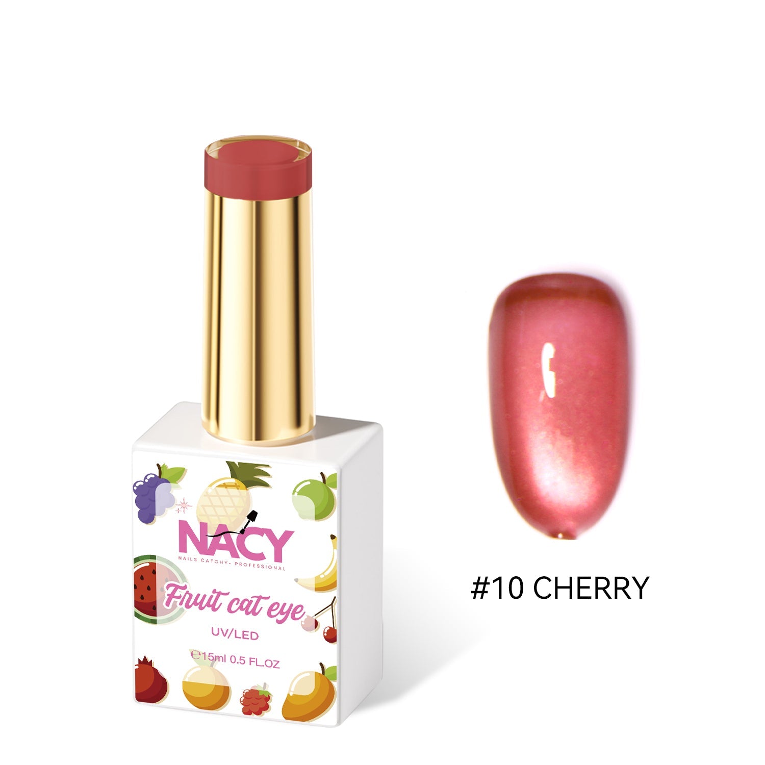 Nacy Fruit Cat Eye Gel 0.5oz Hema Free - 010