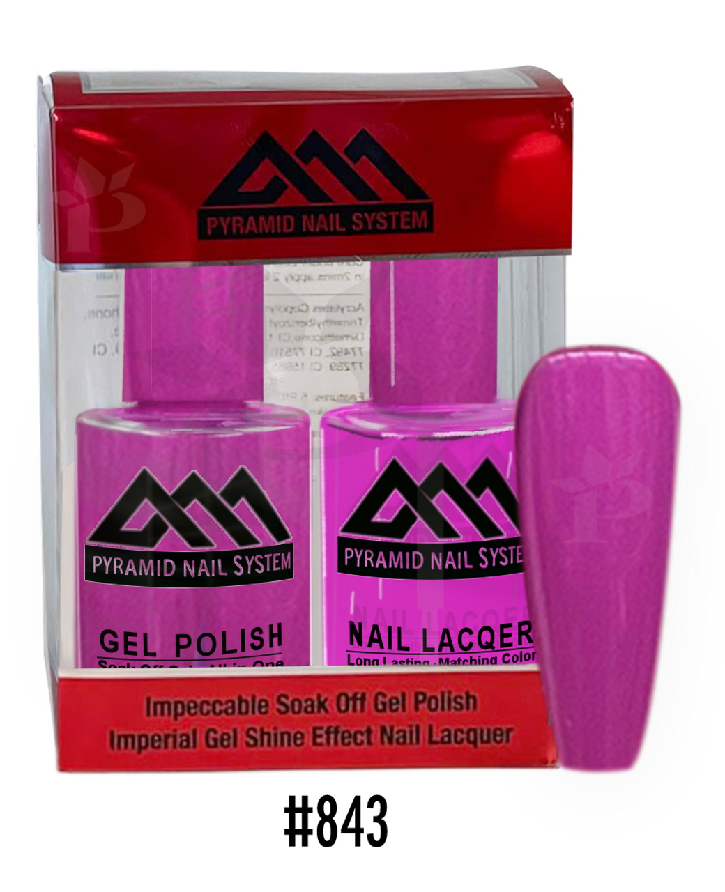 Pyramid - Gel & Lacquer Duo (#773 - #844) - NEW 2024