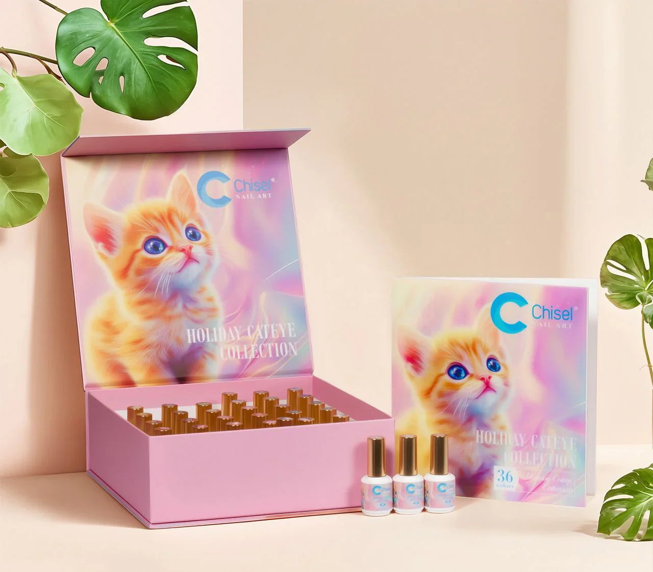 Chisel Holiday Cat Eye 36 Colors -  Free sample + Magnet