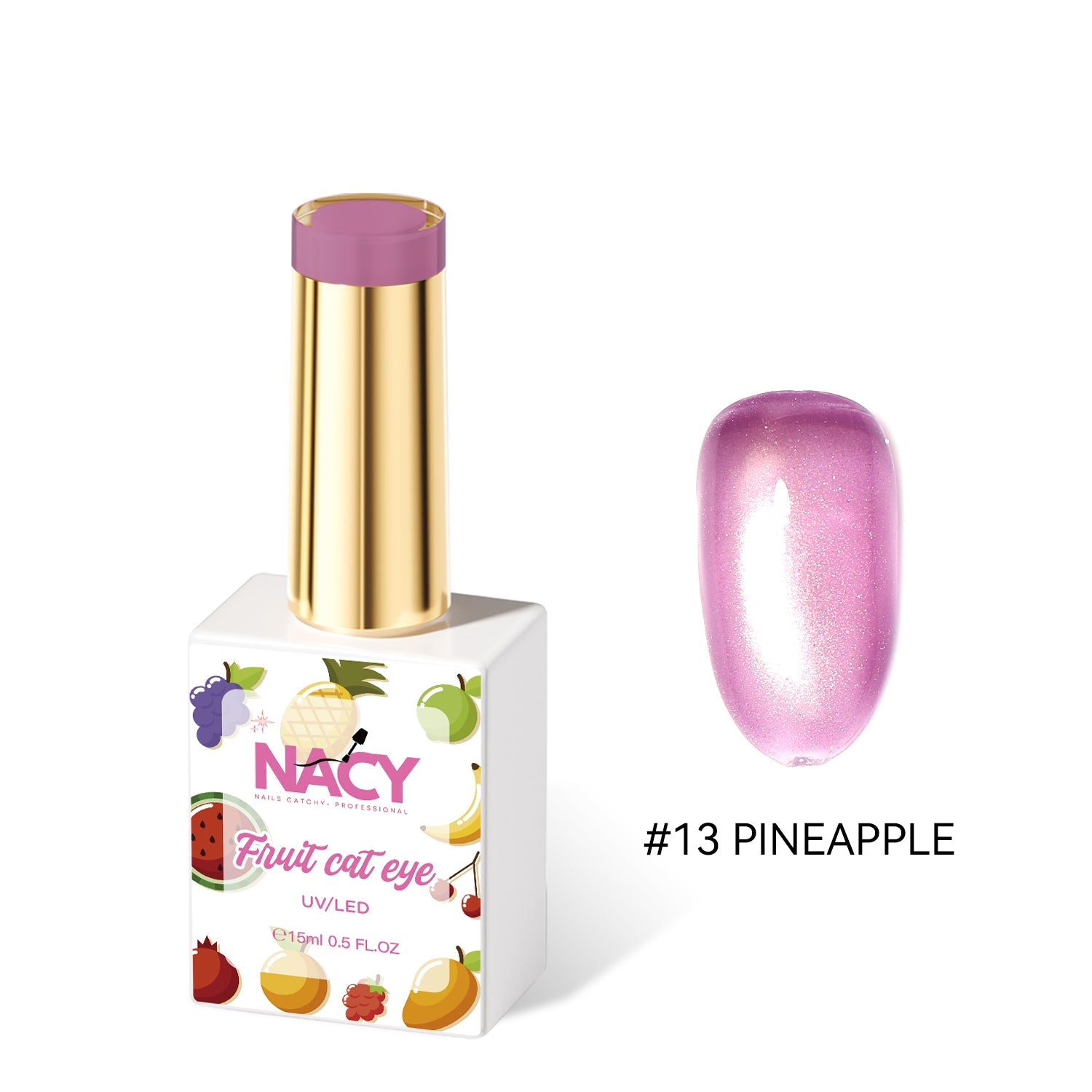 Nacy Fruit Cat Eye Gel 0.5oz Hema / Tpo Free - 013