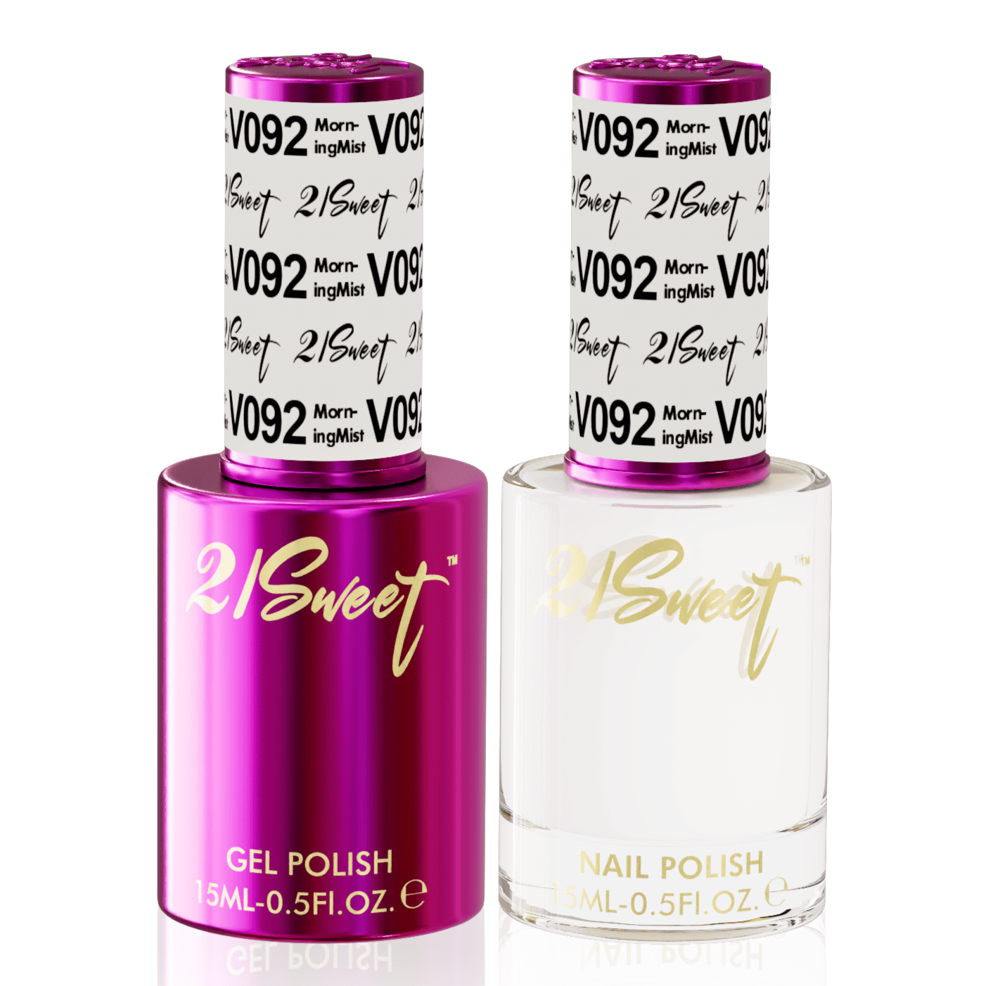 21Sweet - Gel & Lacquer Duo (#01 - #100) - NEW 2024