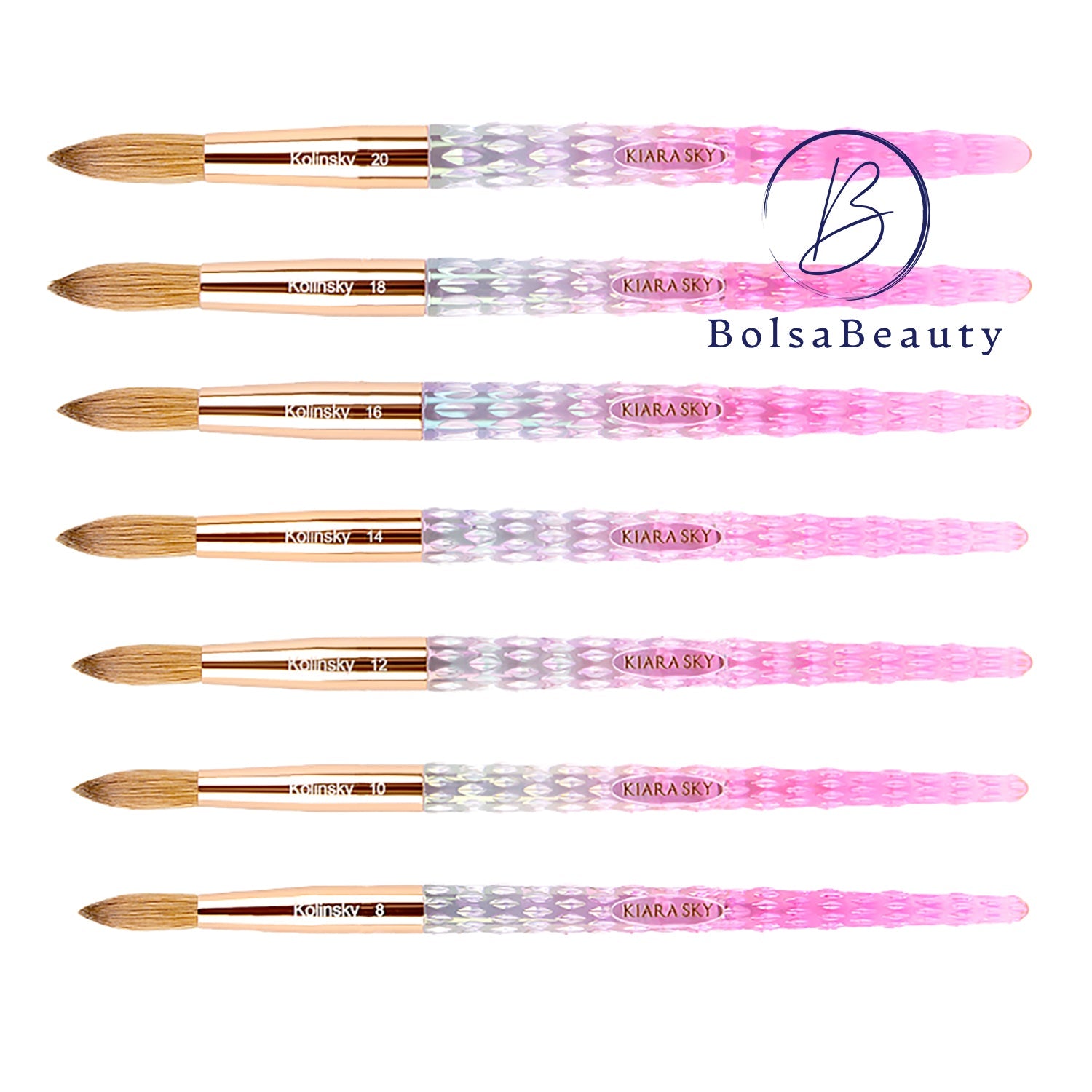 Kiara Sky - Acrylic Nail Brush (#8 - #20)